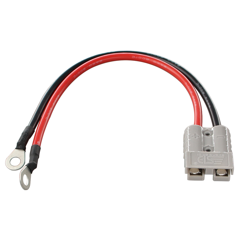 50A 600V Anderson-style plug 8AWG to terminals support custom length
