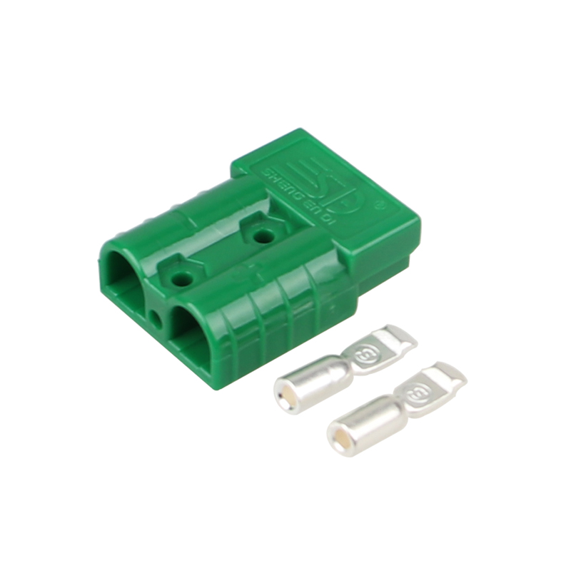 50A600V Anderson Connector Green Bipolar connector high power charging plug two - and three-wheeled 