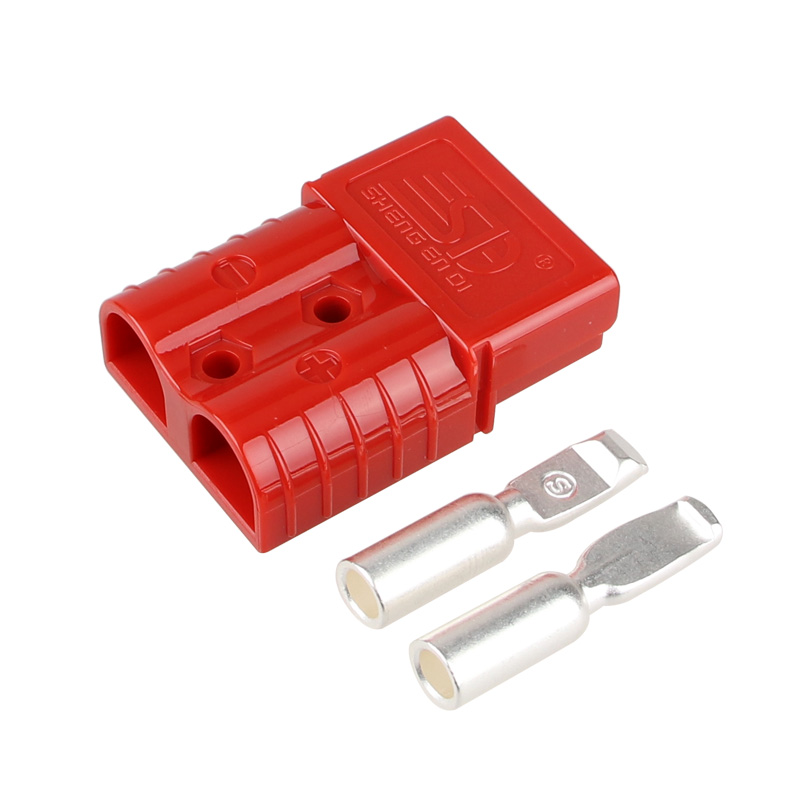 120A600V bipolar connector Anderson style plug Red applies to lithium battery charging plug inverte