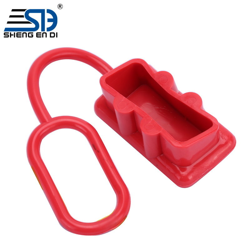 175A Anderson style connector fittings PVC protective cover red dust cover