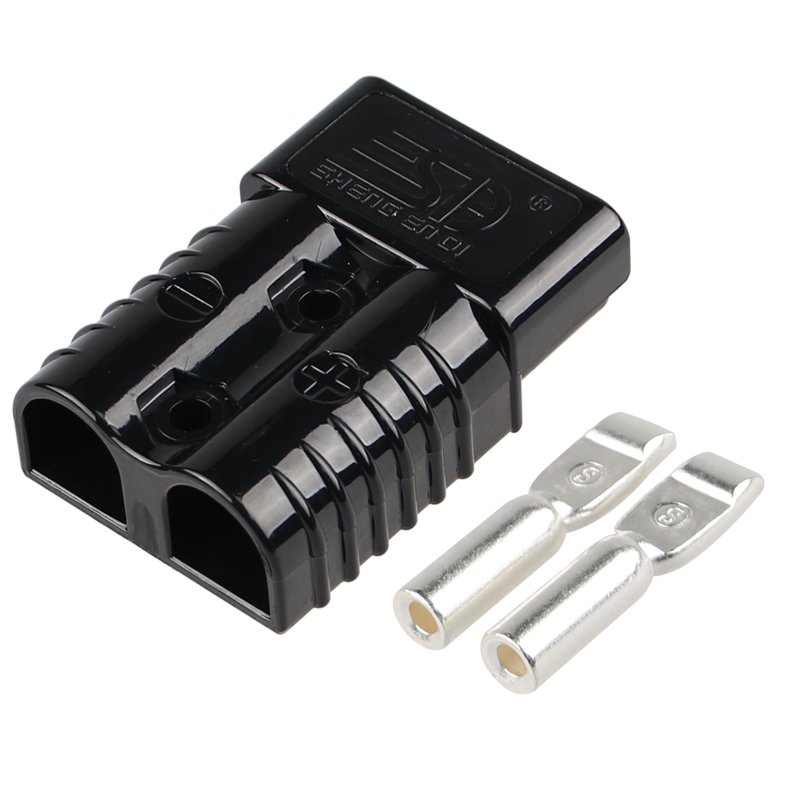 175A 600V bipolar connector Anderson style plug Black plug is suitable for sightseeing car
