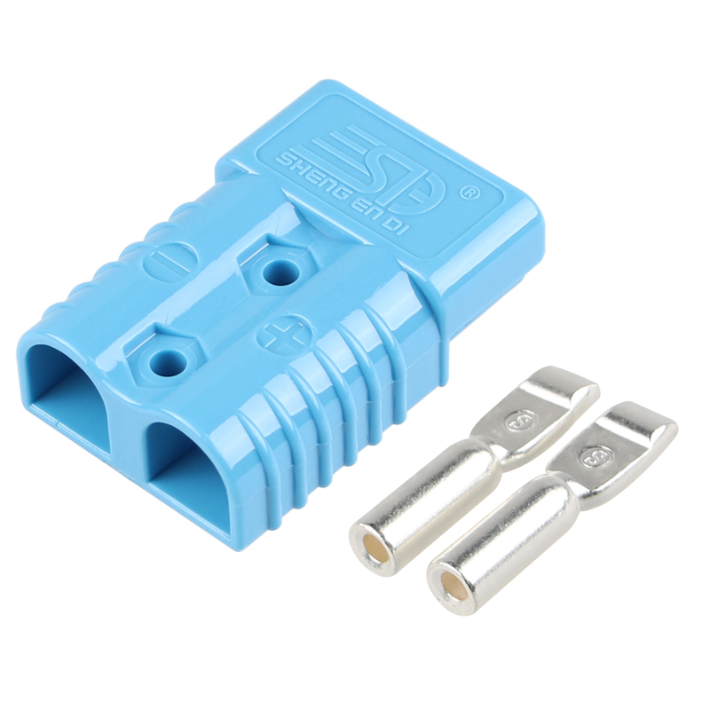175A 600V bipolar connector Anderson style plug Blue plug is suitable for sightseeing car