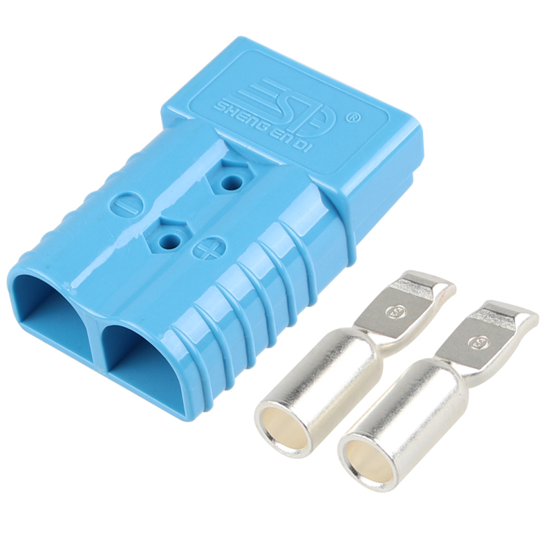 350A 600V Bipolar connector With Andersson plug in blue