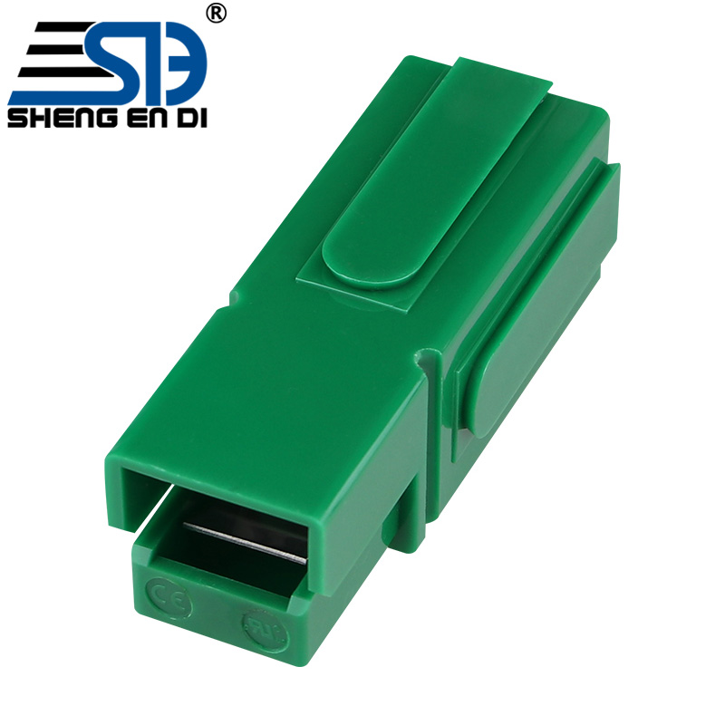 350A Green Single Pole Lithium Battery Charging Anderson Plug