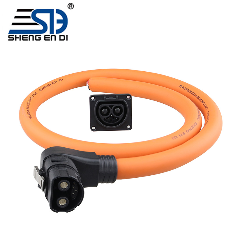 Wholesale Price 100A Orange High Speed Electric Motorcycle Plug Wire Harness